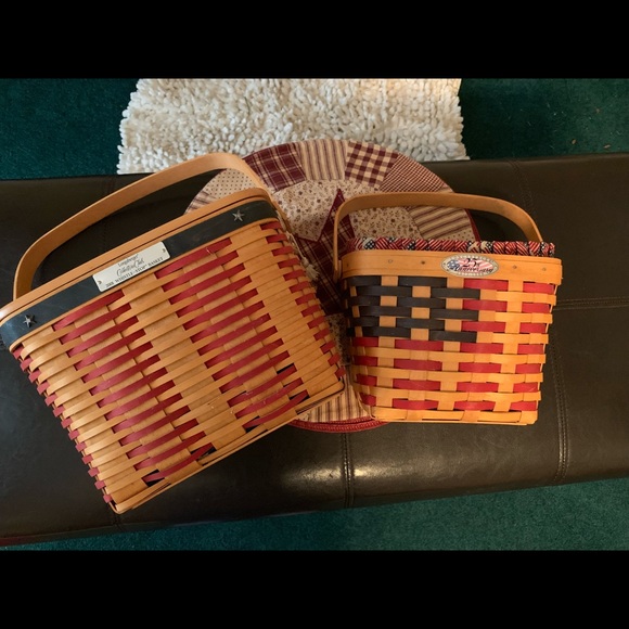 Other - 2 collectors longaberger baskets TRADED COSMOS04